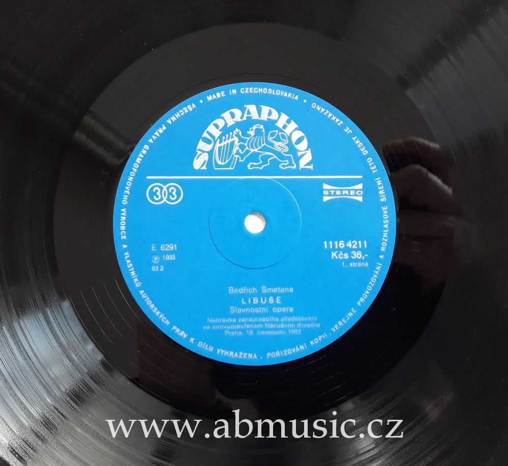 LP Bedřich Smetana - Libuše
