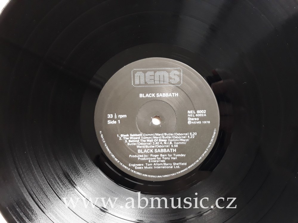 LP Black Sabbath - Black Sabbath 1976