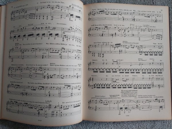 Richard Wagner Die Walküre edice Schott´s