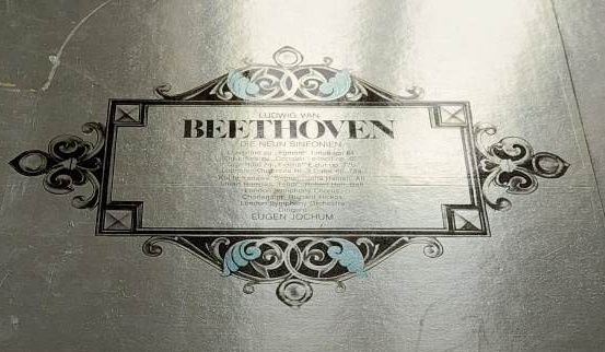 9 LP BEETHOVEN THE NINE SYMPHONIES - EUGEN JOCHUM LONDON SYMPHONY ORCHESTRA