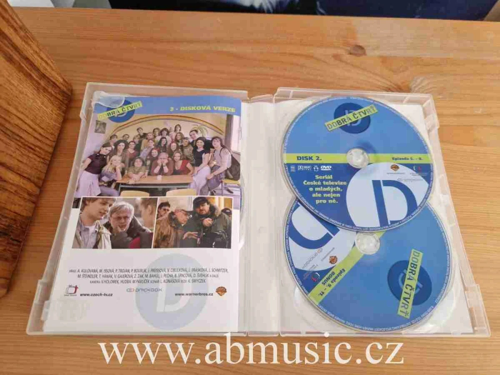 3 DVD Dobrá čtvrť komplet 