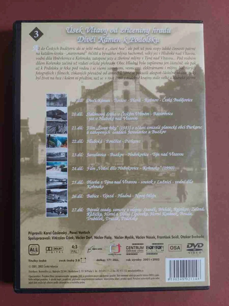 DVD VLTAVA V OBRAZECH KOLEKCE RARE !!!