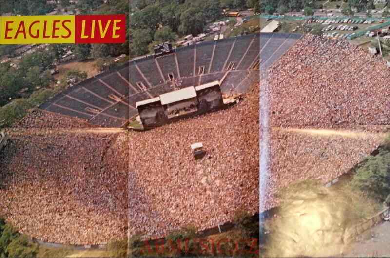 2 LP EAGLES Live - Hotel California a další hity + PLAKÁT !