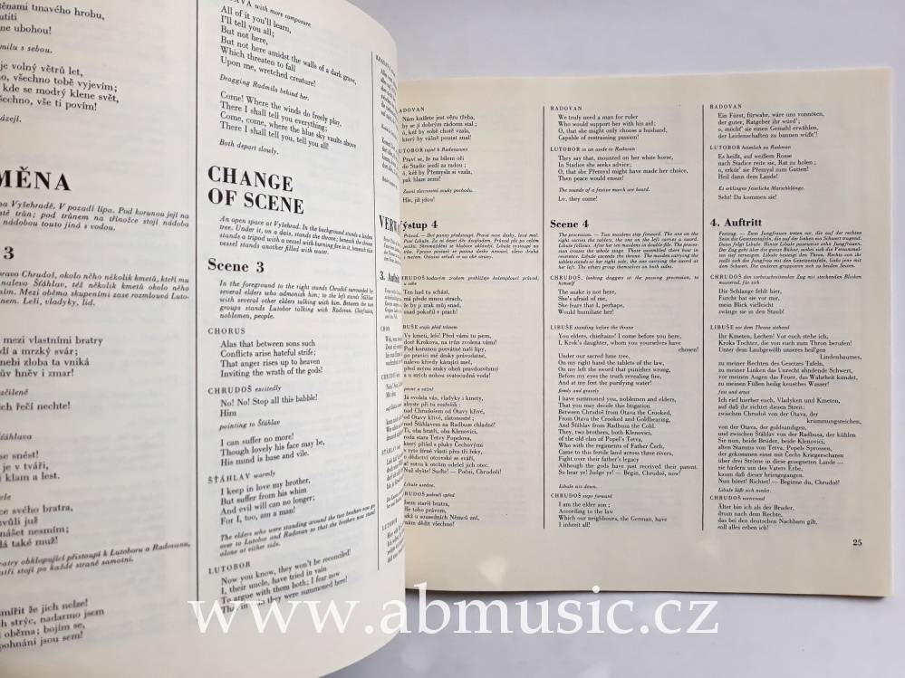 LP Bedřich Smetana - Libuše