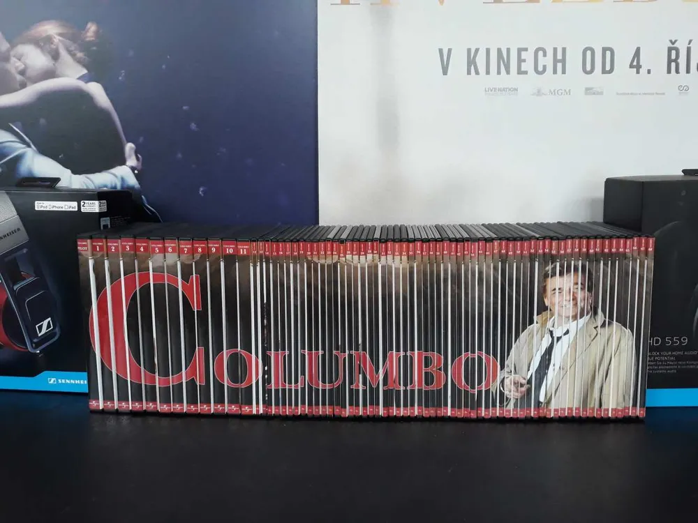 DVD COLUMBO Komplet - Exkluzivní kolekce na 69 DVD !!! Rare