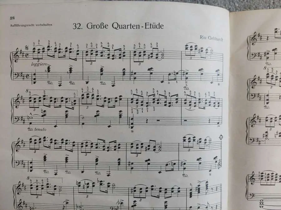 Jazz klavier schule von Rio Gebhardt - Neue klavier virtuosität