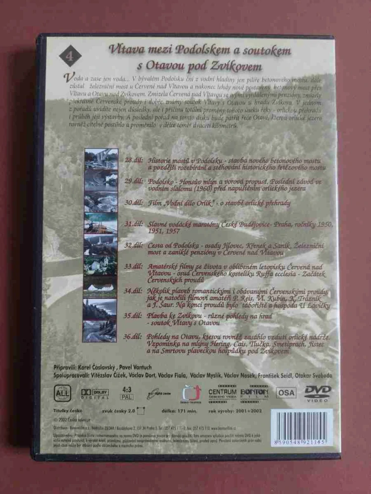 DVD VLTAVA V OBRAZECH KOLEKCE RARE !!!