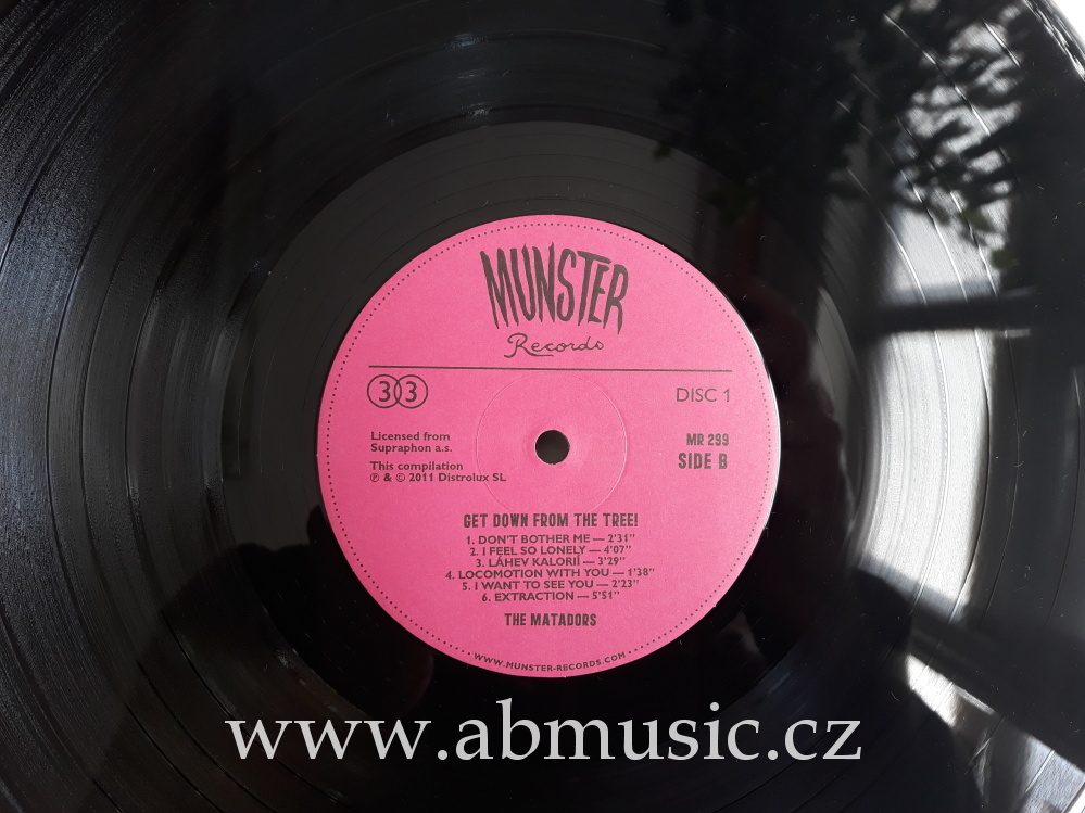 LP THE MATADORS - Get Down from the Tree !