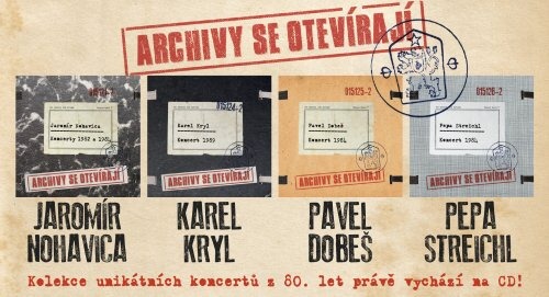 KAREL KRYL - Archivy se otevírají ...  koncert 1989 , CD