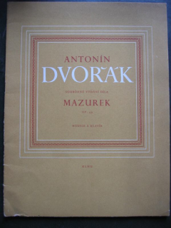 Antonín Dvořák - Mazurky op.49