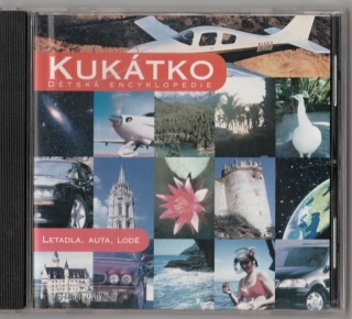 CD-ROM Dětská Encyklopedie letadla , auta , lodě