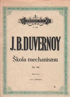Jean Baptist Duvernoy - Škola mechanismu op. 120