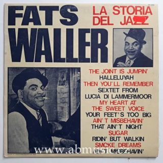 LP Fats Waller - La Storia Del Jazz