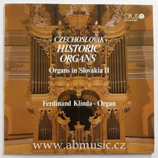 LP Czechoslovak Historic Organs - Organs in Slovakia II