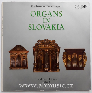 LP Czechoslovak Historic Organs - Organs in Slovakia