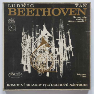 LP Ludwig Van Beethoven - Komorní skladby pro dechové nástroje
