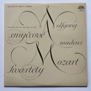 2 LP Wolfgang Amadeus Mozart - Smyčcové kvartety