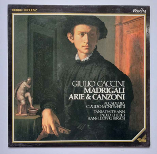 LP Giulio Caccini Madrigali Arie & Canzoni