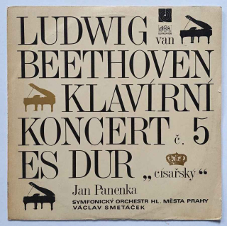 LP Ludwig Van Beethoven - Klavírní koncert č. 5 Es Dur Císařský Mono