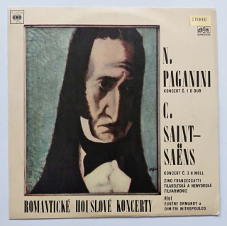LP Niccolo Paganini - Romantické houslové koncerty