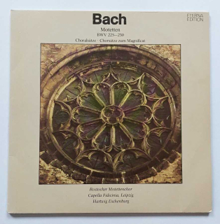 2 LP Johann Sebastian Bach - Motetten und Choräle