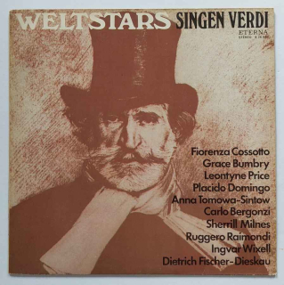 LP Giuseppe Verdi - WELTSTARS SINGEN VERDI