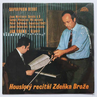 LP Houslový recitál Zdeňka Brože