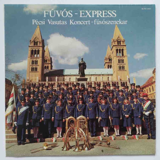 LP Fúvos - Expres - Pécsi Vasutas Koncert - fúvószenekar