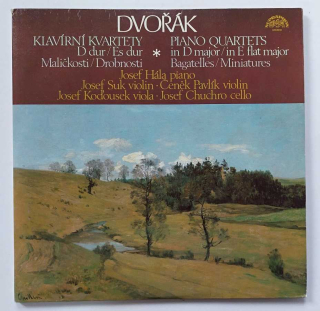 LP ANTONÍN DVOŘÁK - KLAVÍRNÍ KVARTETY D dur
