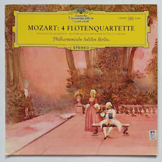 LP Wolfgang Amadeus Mozart - 4 FLÖTENQUARTETTE
