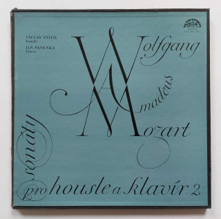 4 LP Wolfgang Amadeus Mozart - Sonáty pro housle a klavír 2
