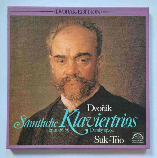 3 LP ANTONÍN DVOŘÁK - Sämtliche Klaviertrios Suk-Trio