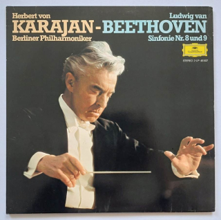 2 LP Ludwig Van Beethoven - Symfonie nr. 8 und 9