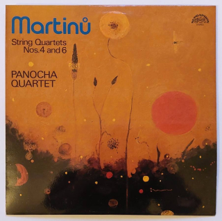 LP Bohuslav Martinů - String Quartets Nos. 4 and 6 PANOCHA QUARTET