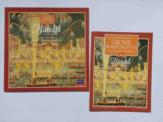 LP Georg Friedrich Händel - Feuerwerksmusik - Wassermusik suiten