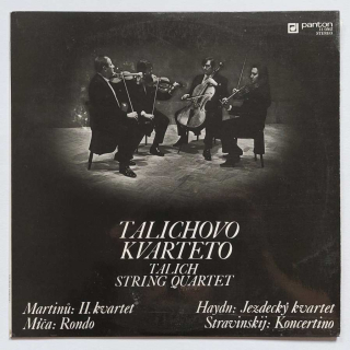 LP Bohuslav Martinů - Talichovo kvarteto