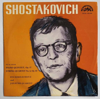 LP Dmitri Shostakovich - Piano Quintet Eva Bernáthová and Janáček Quartet