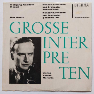 LP YEHUDI MANUHIN - Grosse Interpreten 