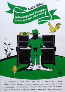 Radim Linhart - Nejkrásnější české lidové písně ve dvojí úpravě pro sólový klavír 1