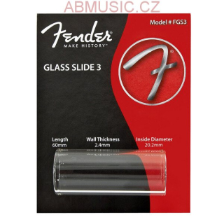 FENDER 099-2300-003 Glass Slide 3 FGS3 (60 mm)