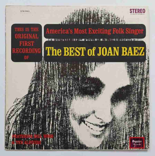 LP The BEST of JOAN BAEZ 