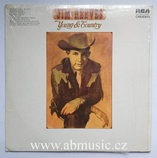 LP JIM REEVES Young & Country