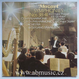2 LP Wolfgang Amadeus Mozart - Symphonies Nos. 38-41