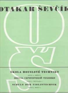 Otakar Ševčík - Škola houslové techniky op. 1 sešit 1