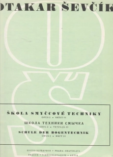 Otakar Ševčík - Škola smyčcové techniky op. 2 sešit 2