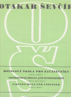 Otakar Ševčík - Houslová škola pro začátečníky op. 6 sešit 1