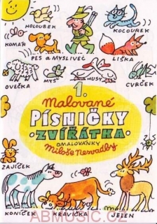 Malované písničky 1- Zvířátka  omalovánky