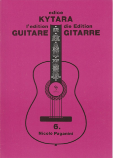 The Edition Guitar 6 Nicolo Paganini