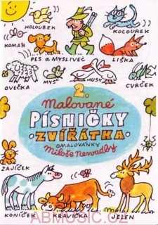 Malované písničky 2 - Zvířátka  omalovánky