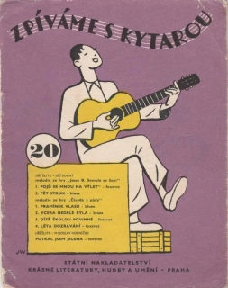 Zpíváme s kytarou 20 - Jiří Šlitr - Jiří Suchý - Melodie ze hry " Jesse B. Semple se žení "